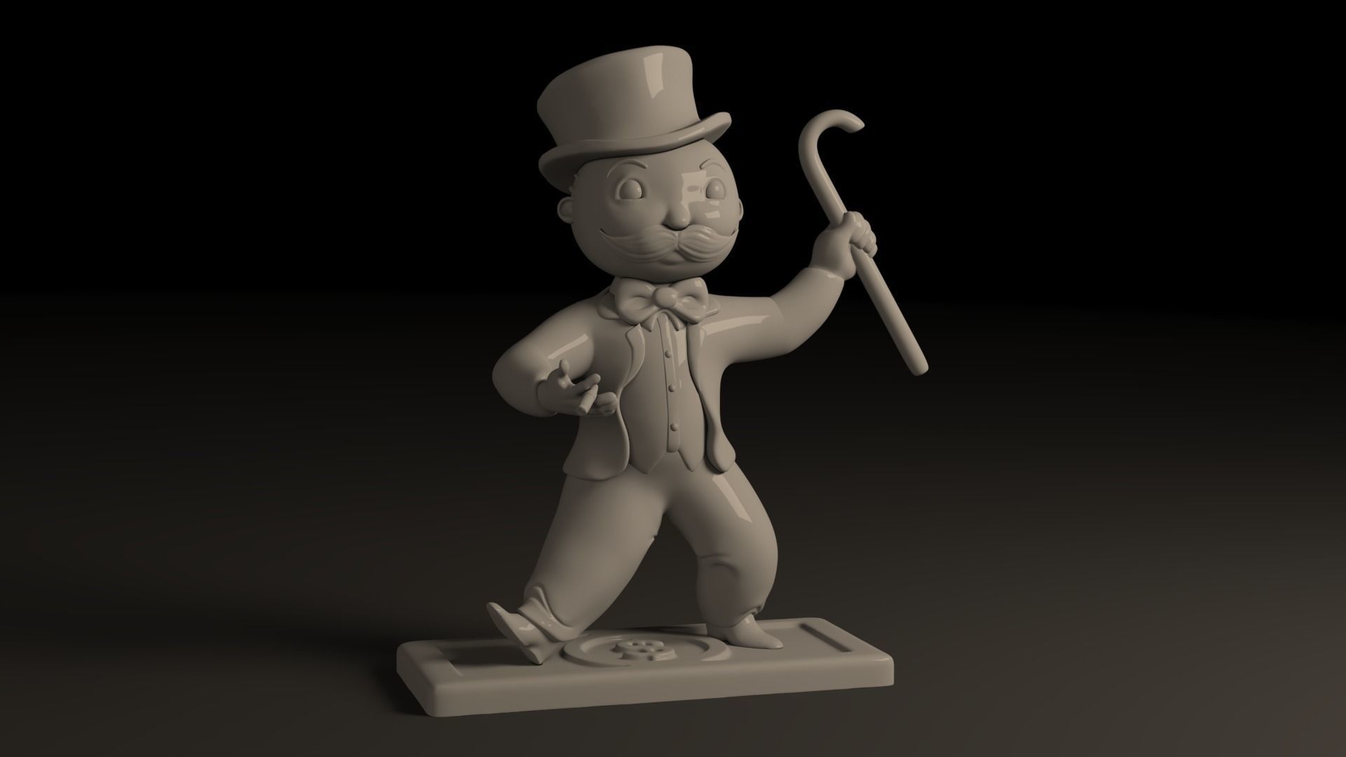 Mr Monopoly 3D print model_1
