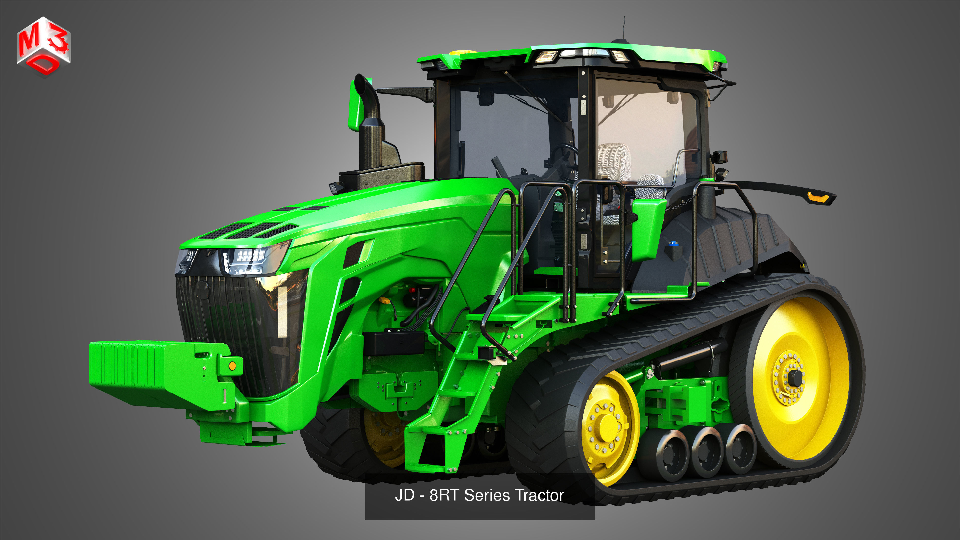 Farming Vehicles and Tools - Package5 - Tractors 3D Model Collection_10