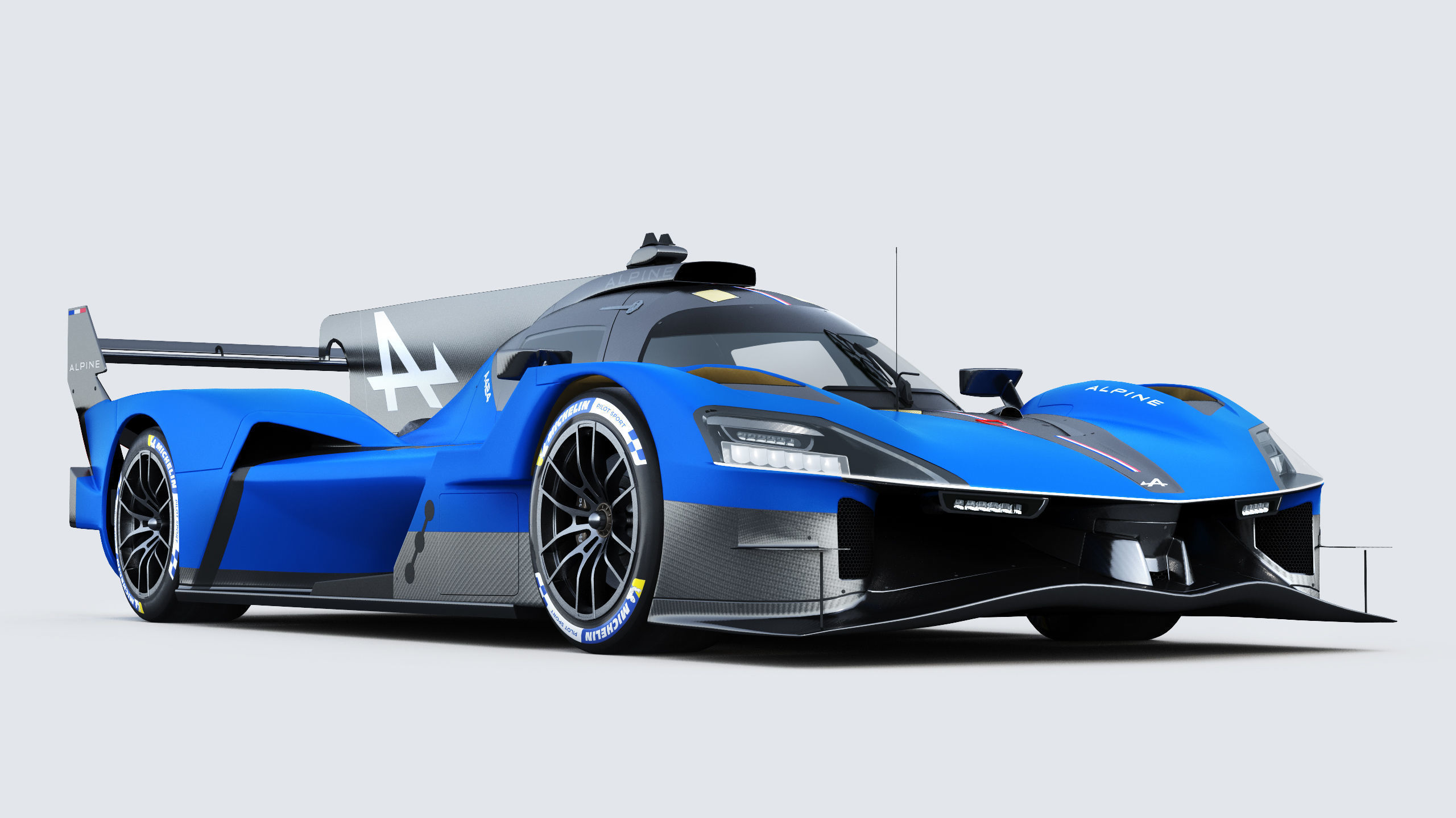 Alpine A424 Lemans 2024 3D model_9