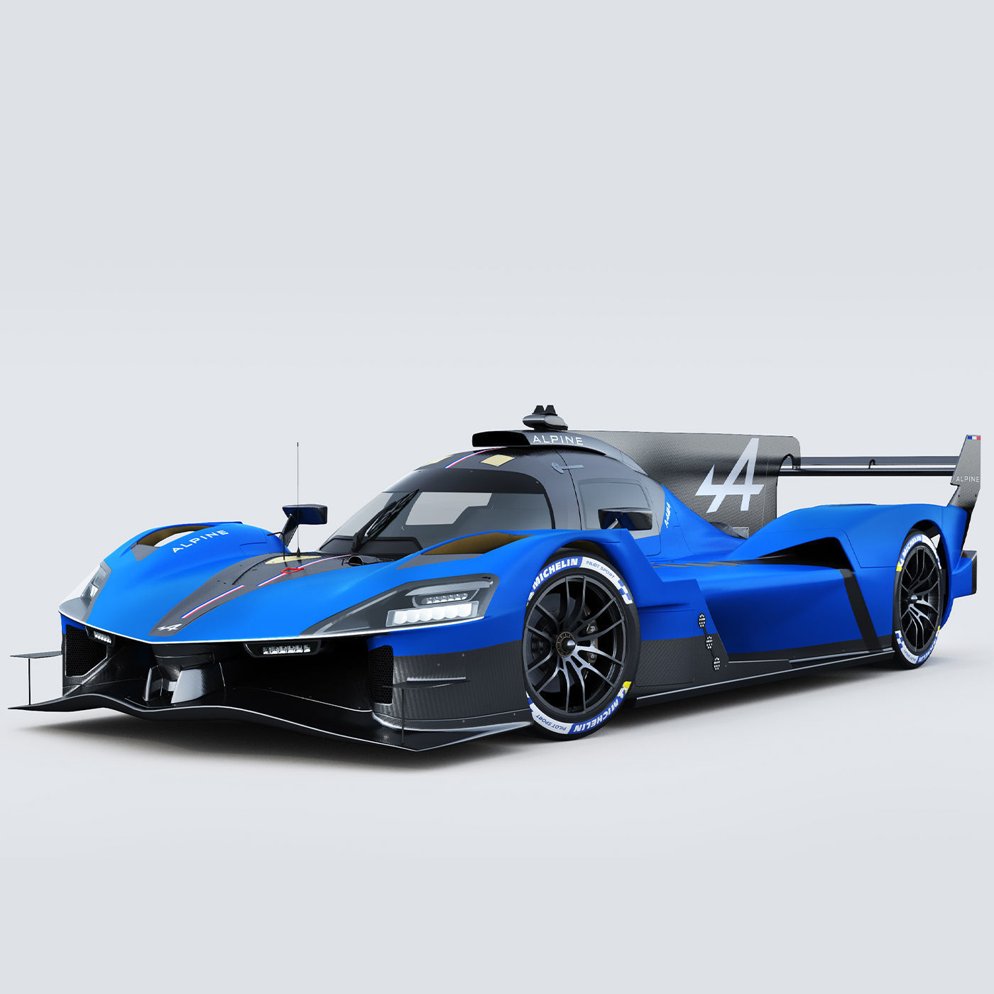 Alpine A424 Lemans 2024 3D model_1