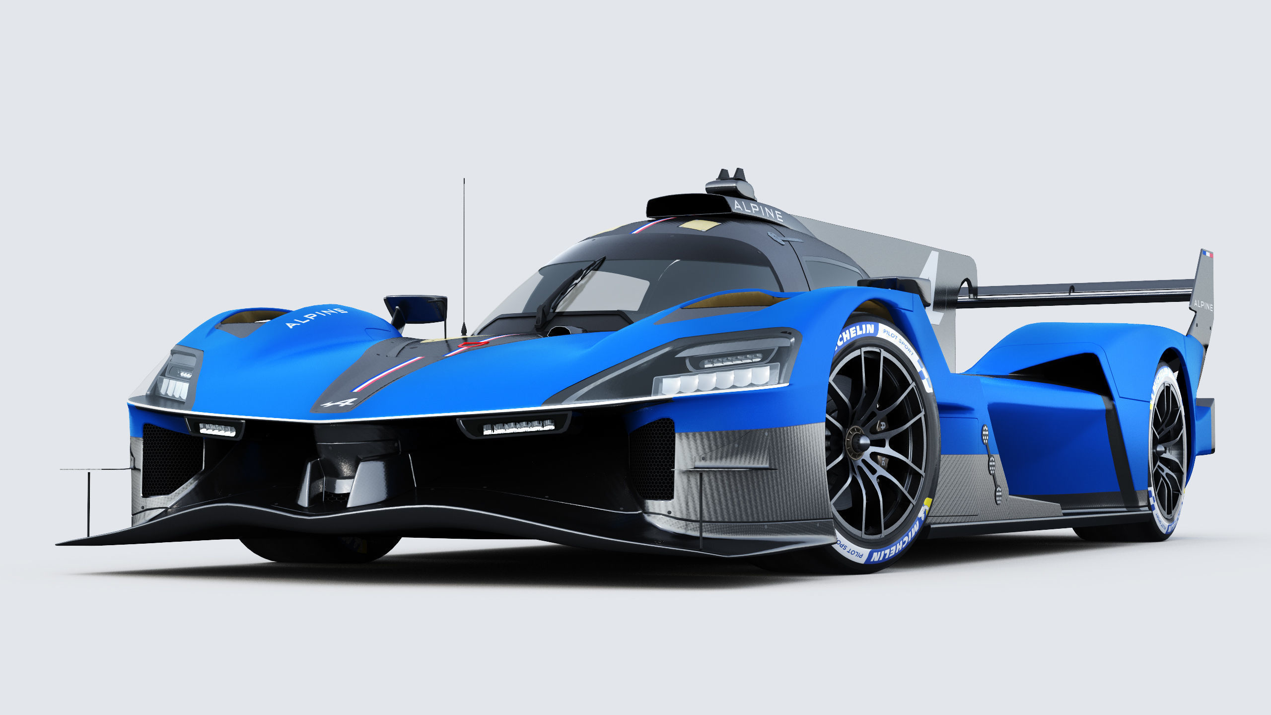 Alpine A424 Lemans 2024 3D model_12