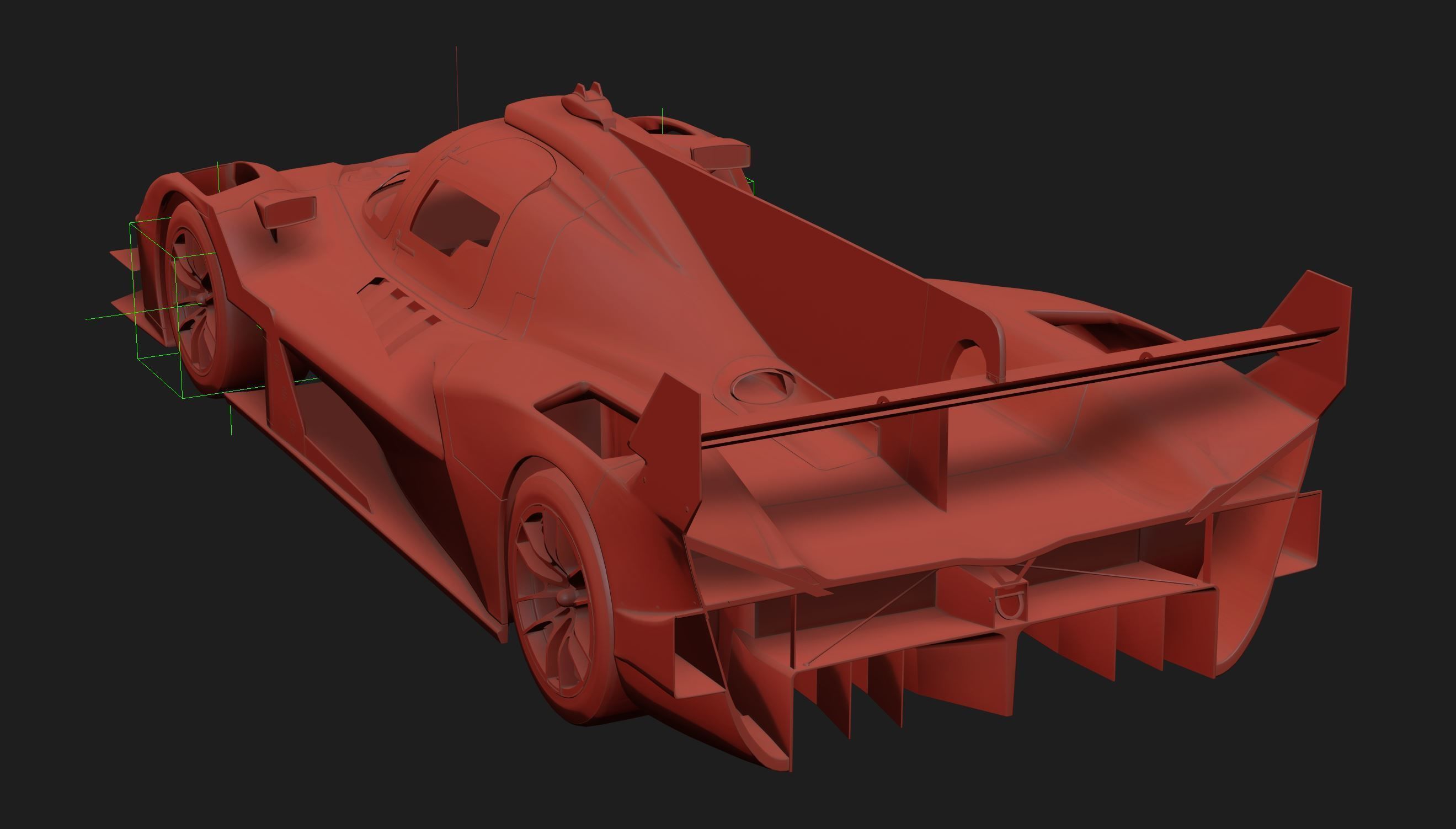 Alpine A424 Lemans 2024 3D model_17