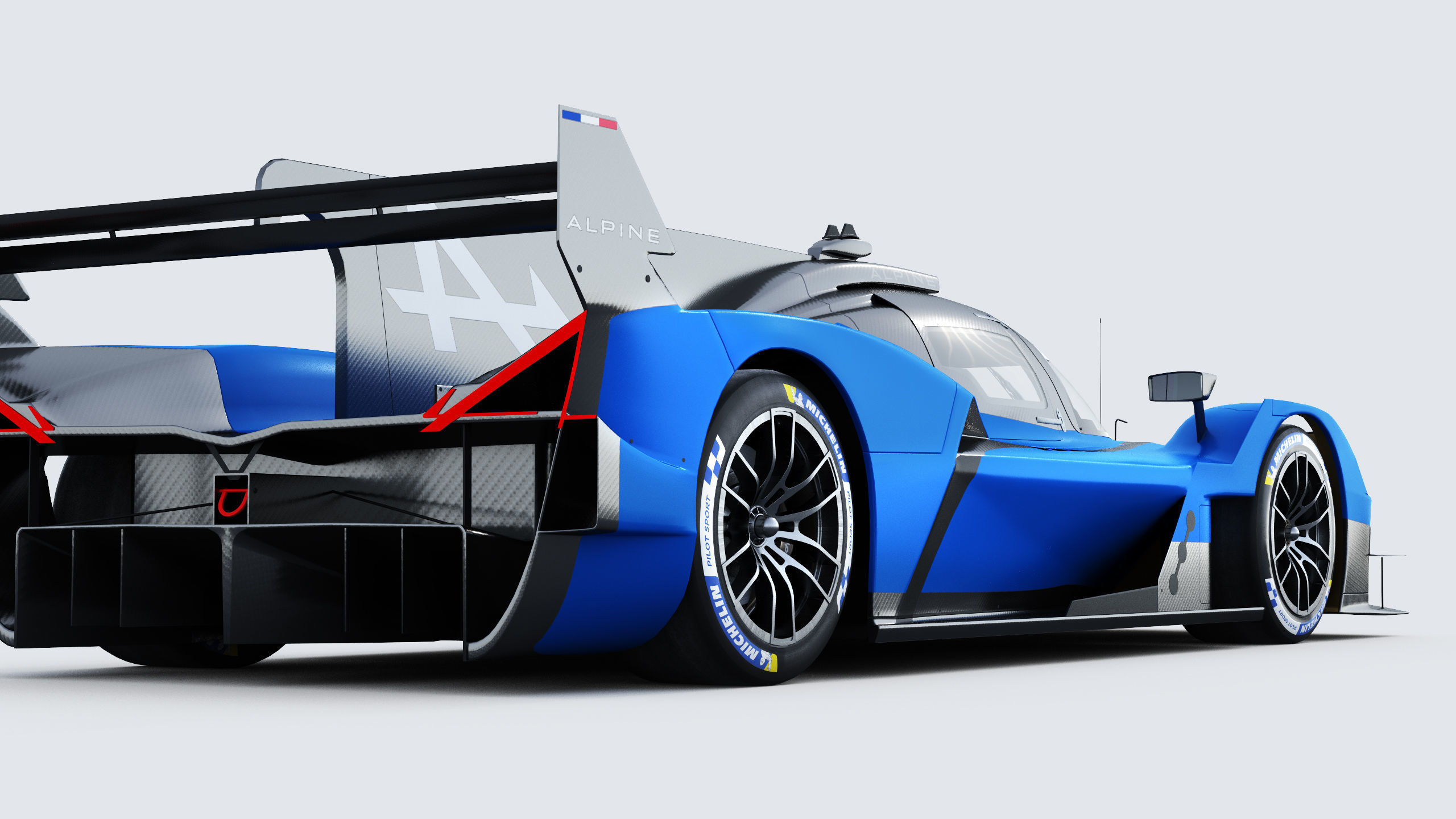 Alpine A424 Lemans 2024 3D model_13