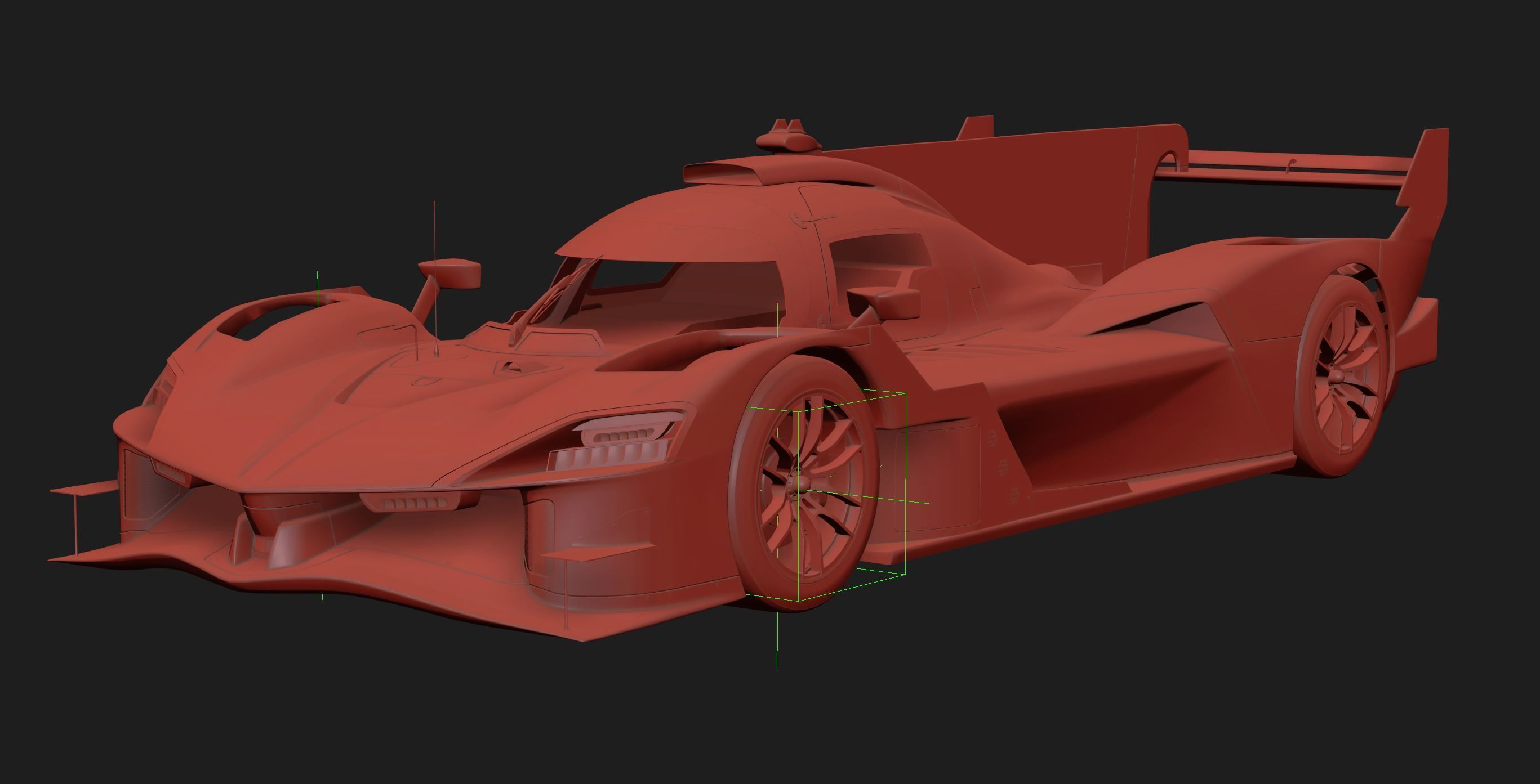 Alpine A424 Lemans 2024 3D model_15