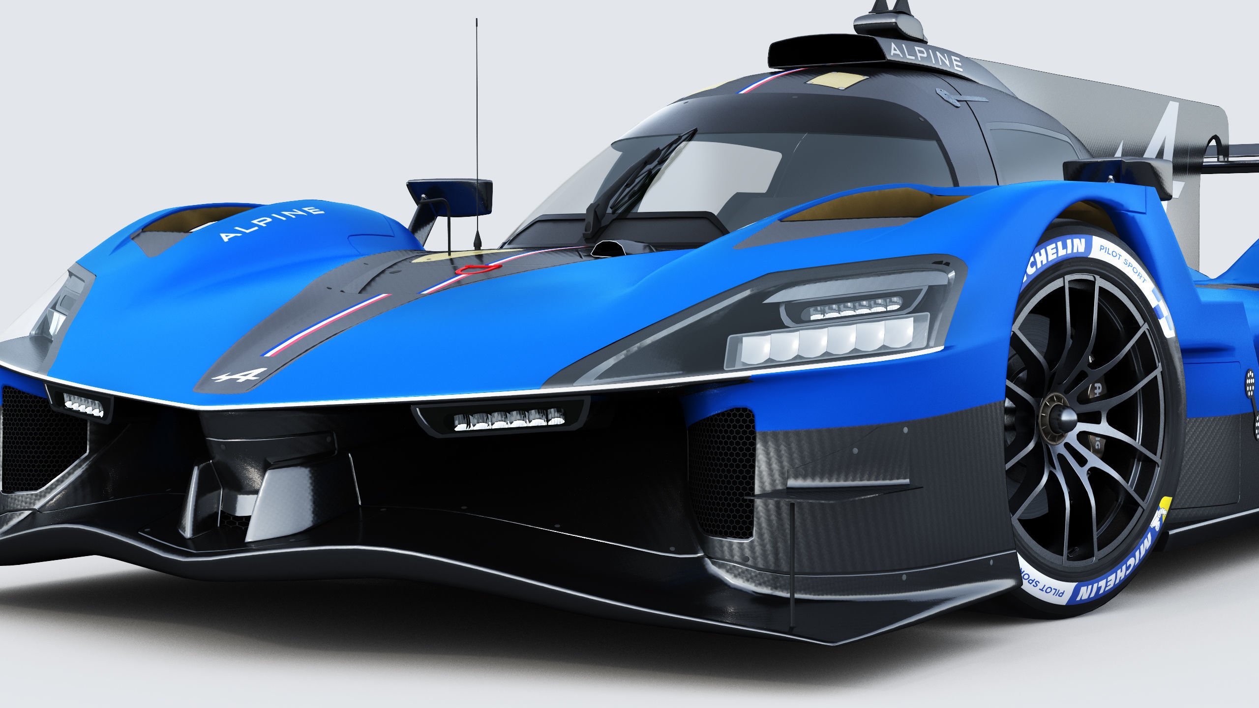 Alpine A424 Lemans 2024 3D model_2