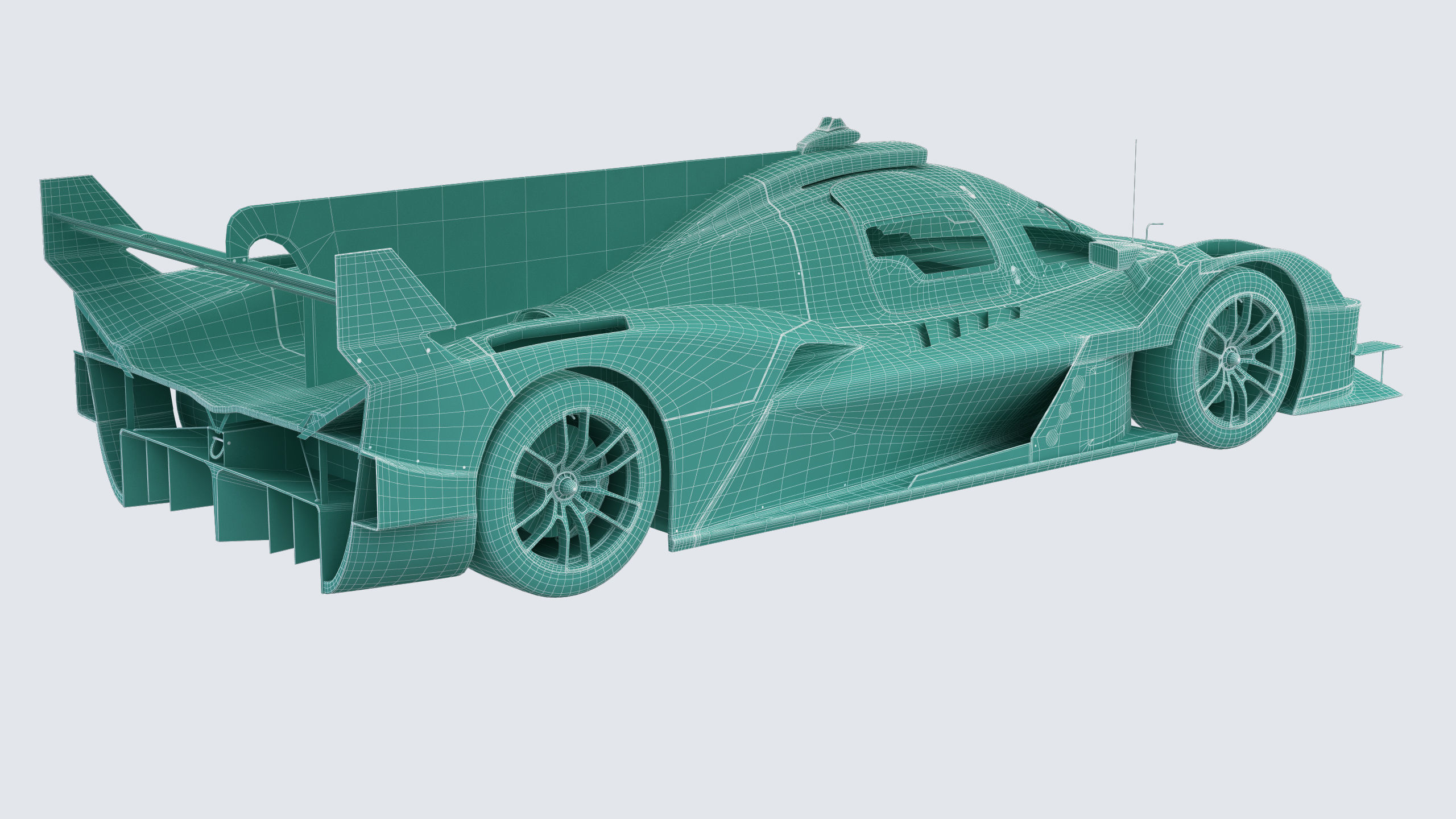 Alpine A424 Lemans 2024 3D model_26