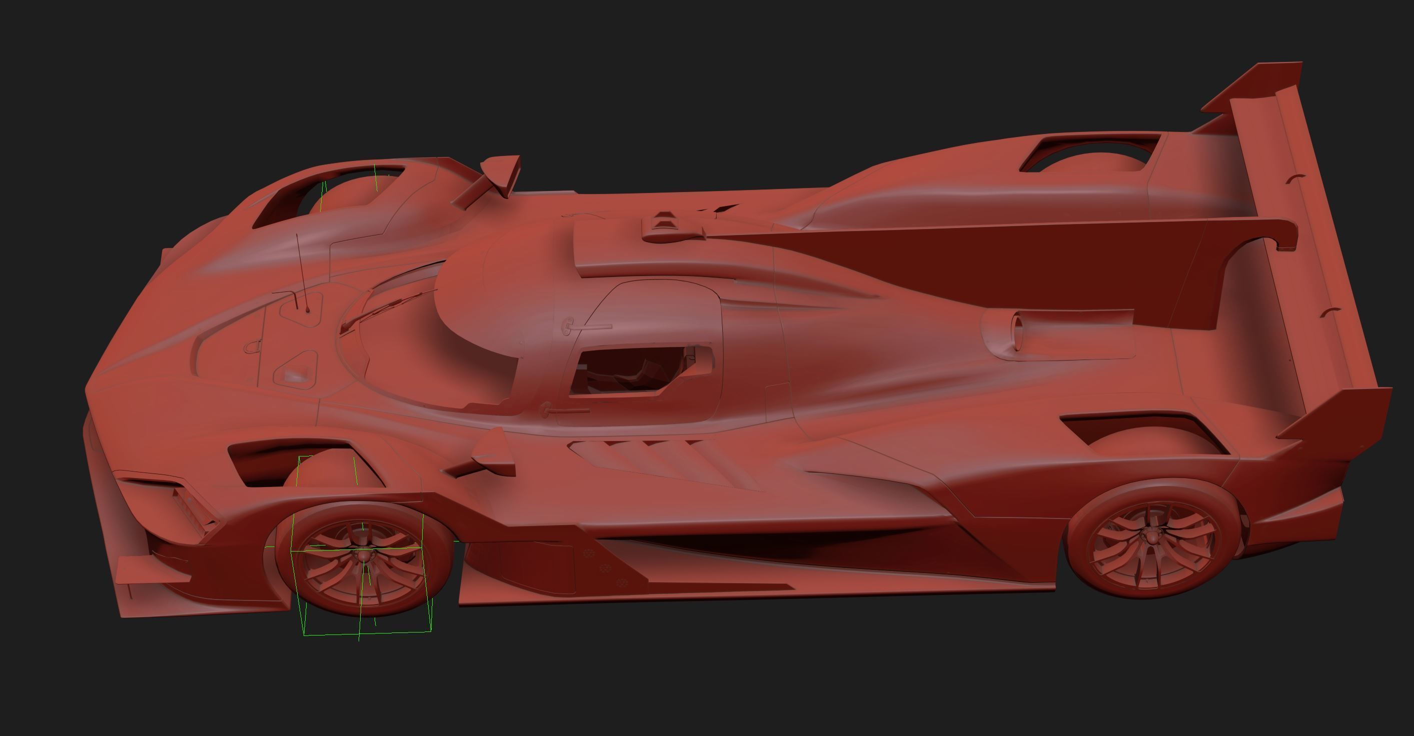 Alpine A424 Lemans 2024 3D model_16