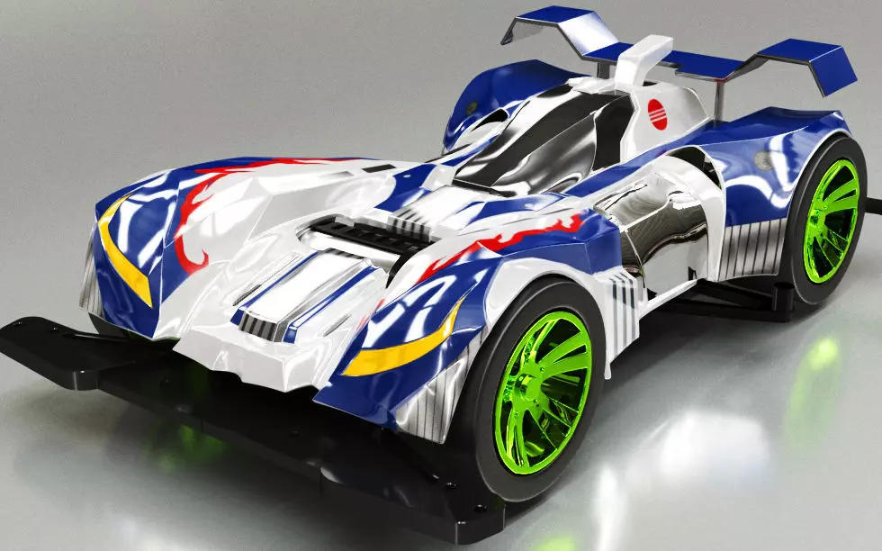 mini4wd 3dmod 3D model_0