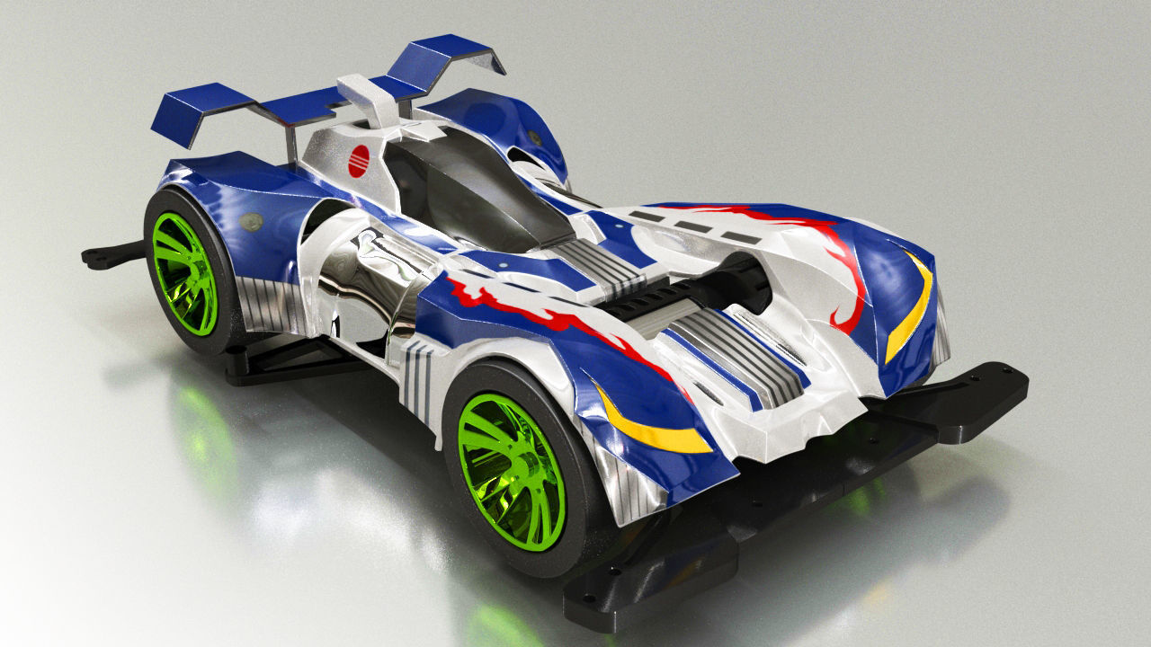 mini4wd 3dmod 3D model_4