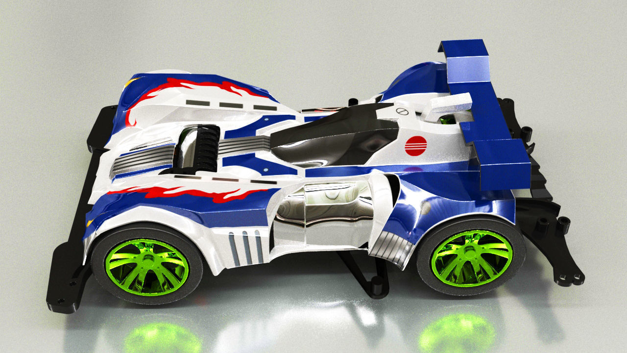 mini4wd 3dmod 3D model_1