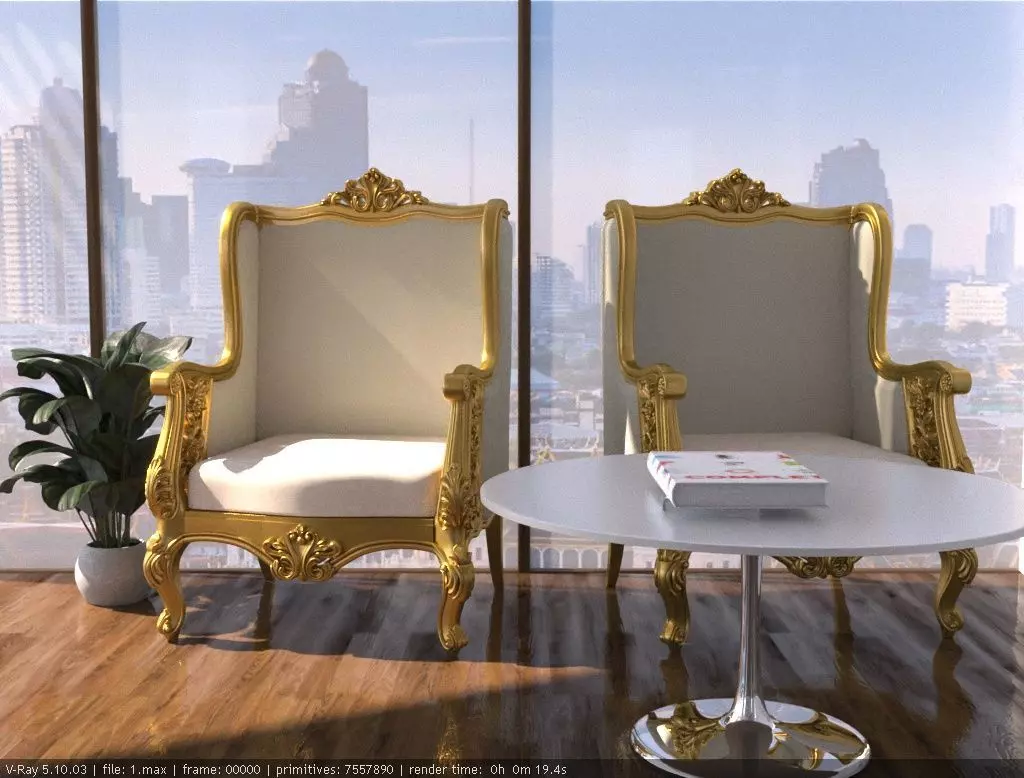 luxury 3d furniture file 3D print model