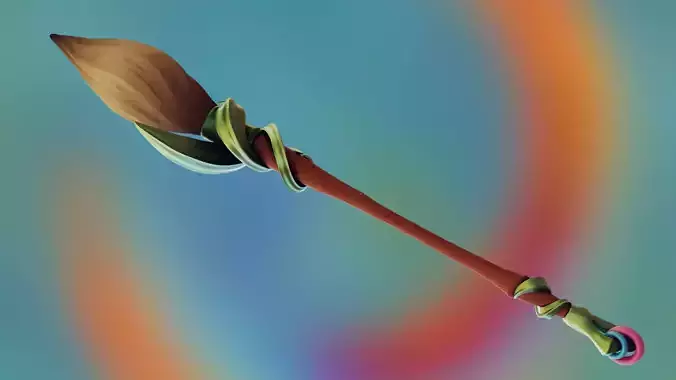 Hwei The Visionary Brush league of legends cosplay 3D print model