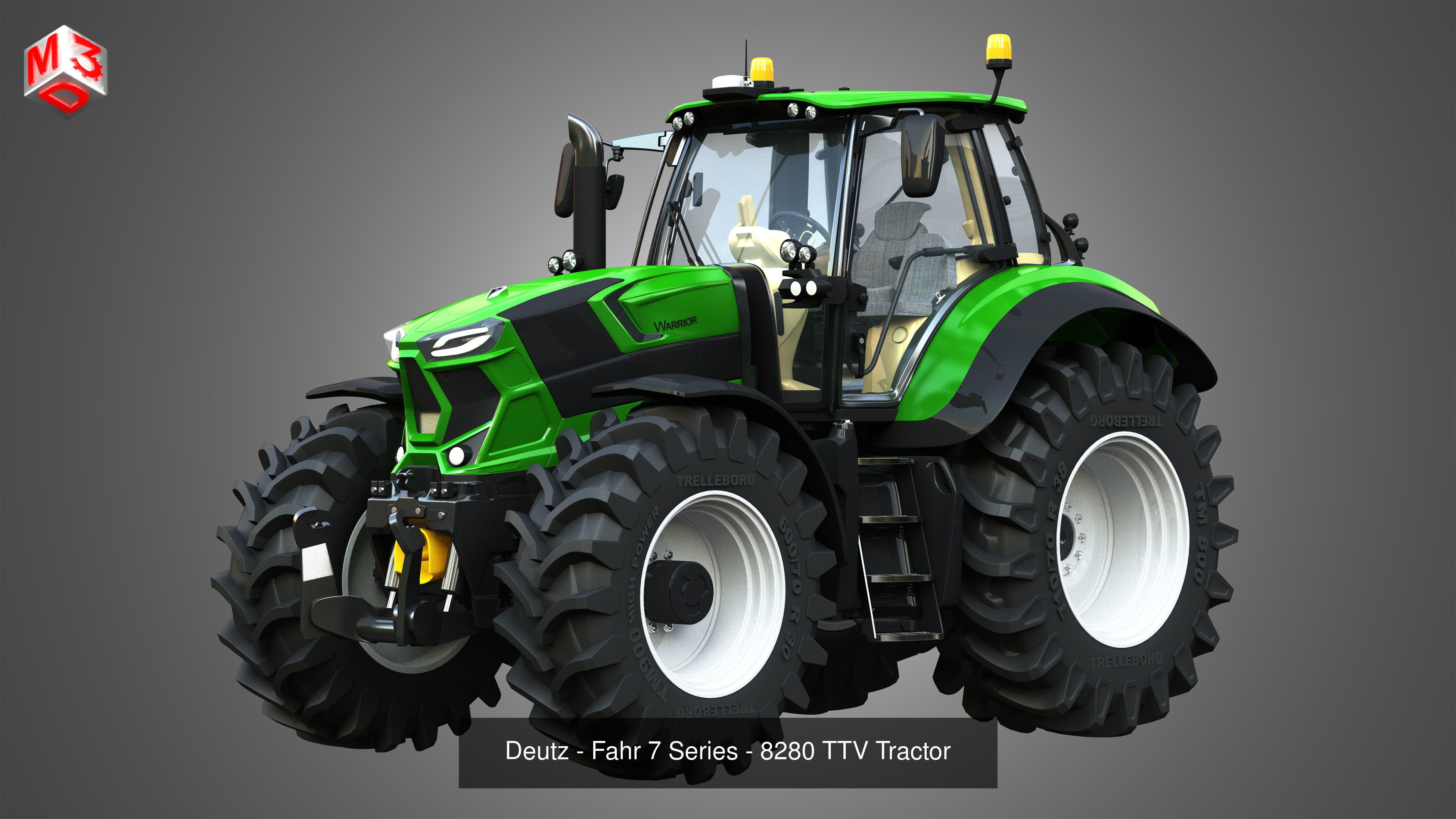 Farming Vehicles and Tools - Package7-Tractors and farming tools 3D Model Collection_10