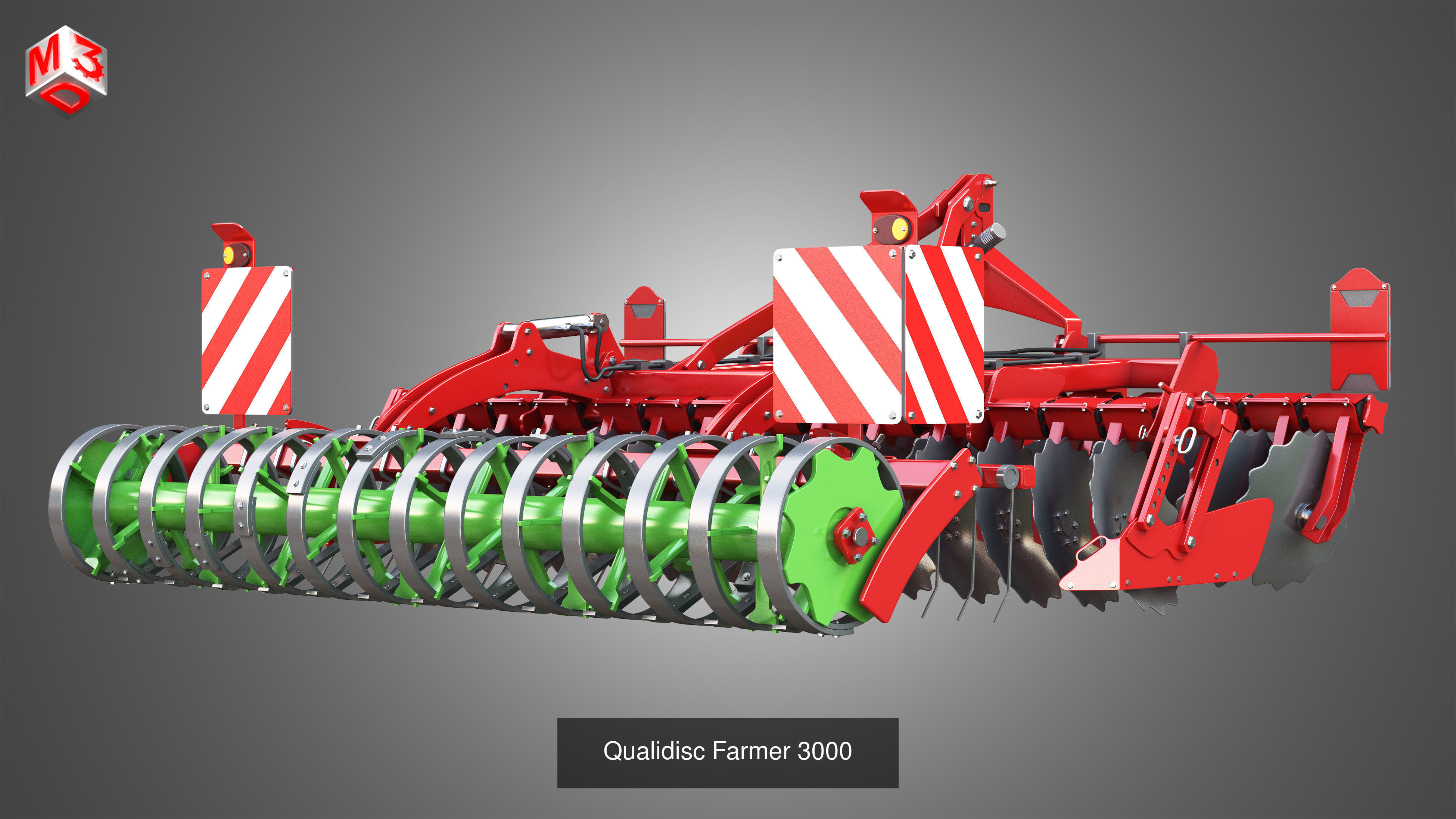 Farming Vehicles and Tools - Package7-Tractors and farming tools 3D Model Collection_6