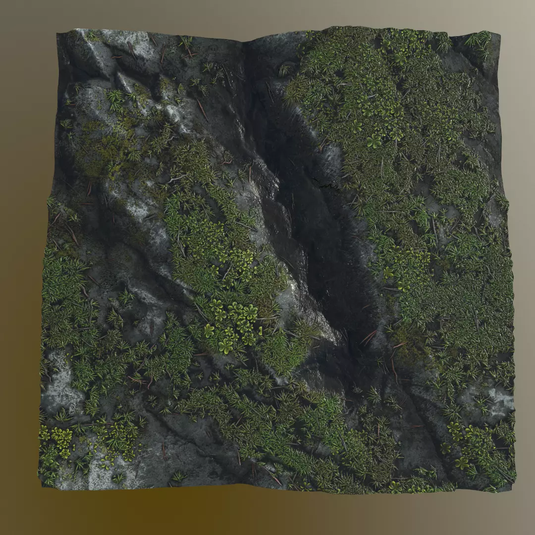 Mossy Cliff Texture_0