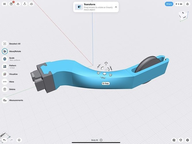 Filament Guide Ender3 Free 3D print model