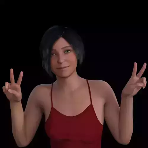 Shantell  3D model