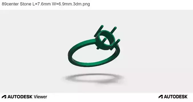 Woman Ring with Oval Centre