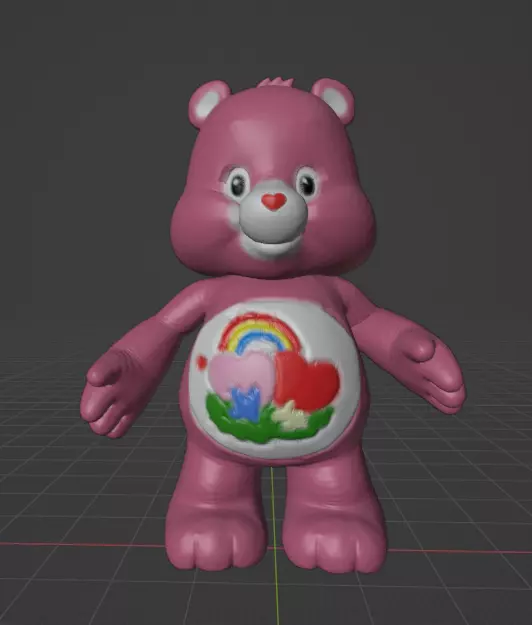 care bears 32 3D print model_0