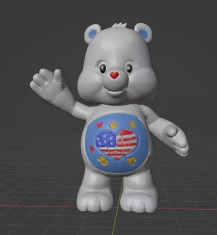 care bears 36 3D print model_0
