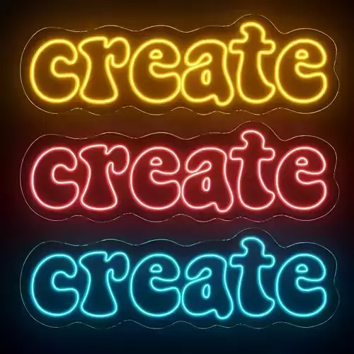 Create Neon Sign