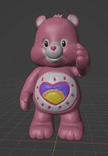 care bear 38 3D print model