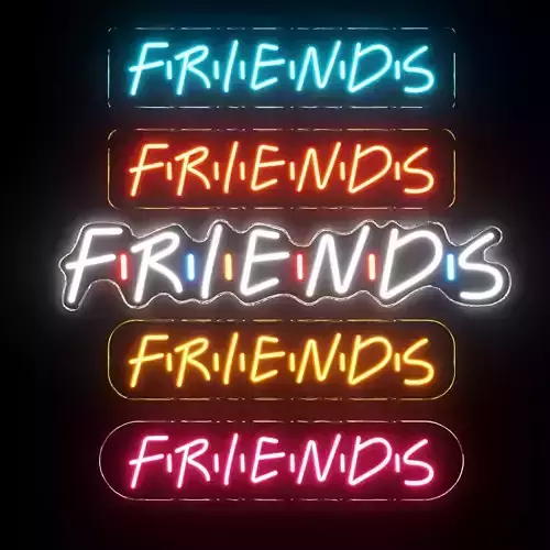 Friends Neon Sign Set
