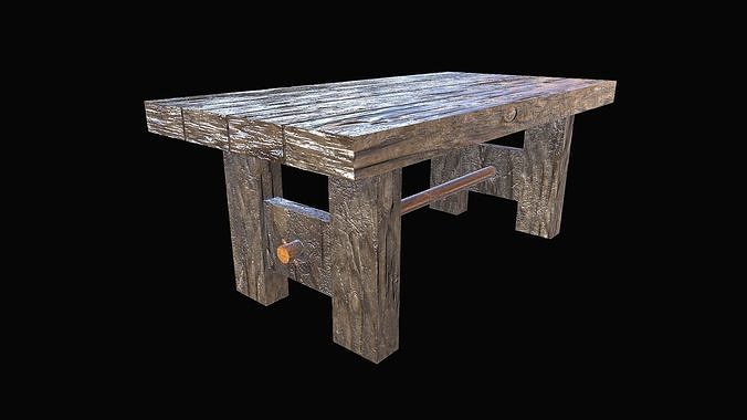 Table  3D model