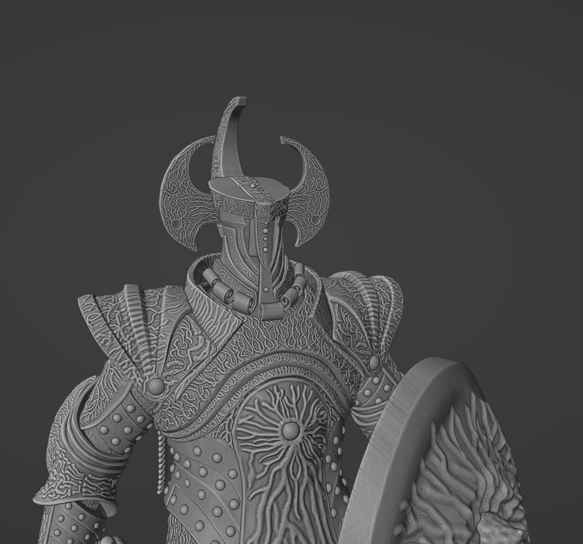 Crucible Knight 3D print model_2
