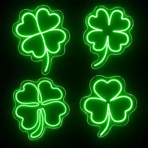 Shamerock Neon Sign