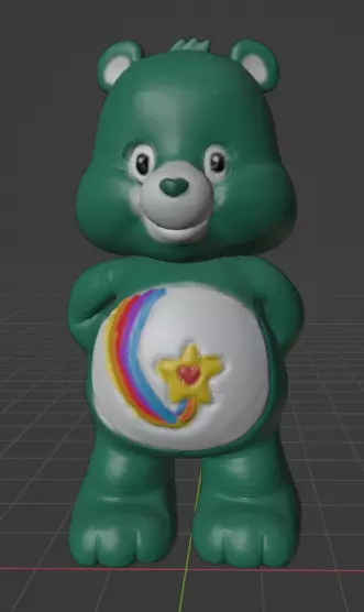 care bear 44 3D print model_0