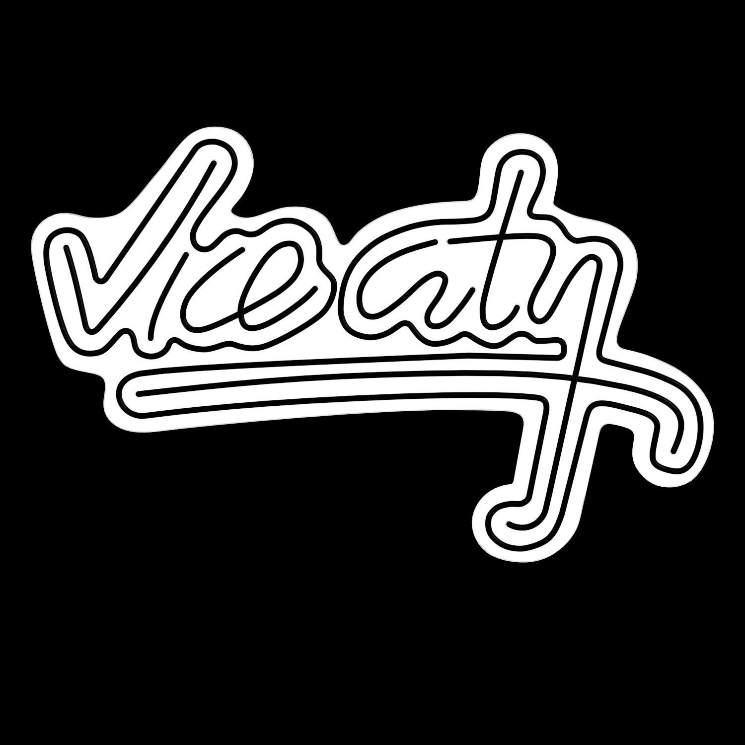 Vice City Neon Sign 3D model_2