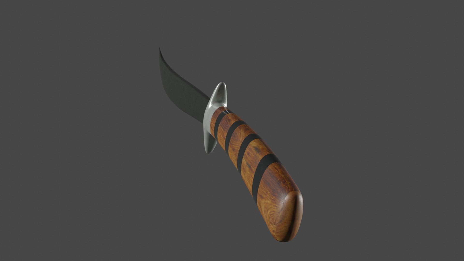 Hmong Sword Low-poly 3D model_2