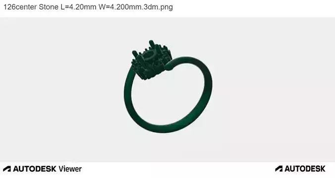 Woman Ring with Round Centre