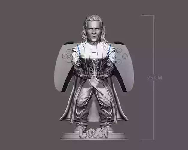 Loki v2 - Joystick And Phone Holder 3D print model
