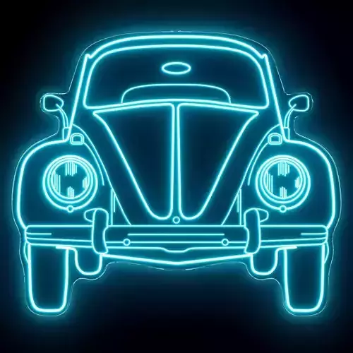 Volkswagen Neon Sign