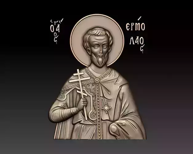 Saint Ermolai of Nicomedia 3D print model