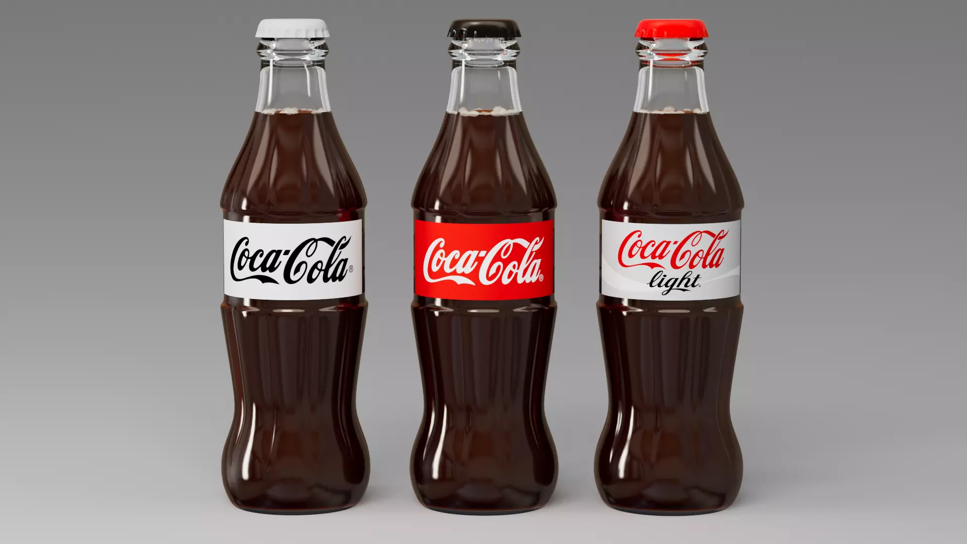 Coca Cola bottle 3D model