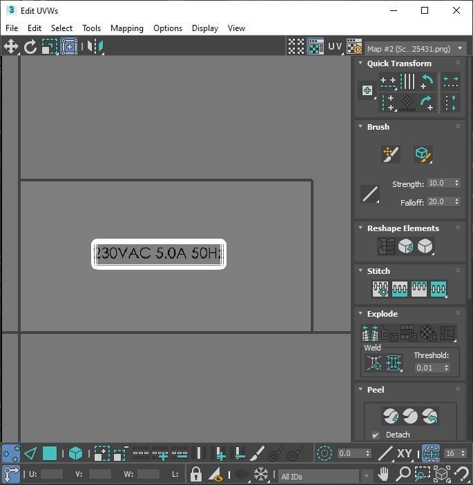 Black Power Supply Unit 3D model_26
