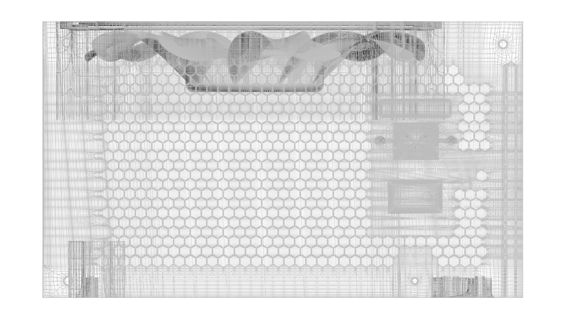 Black Power Supply Unit 3D model_20