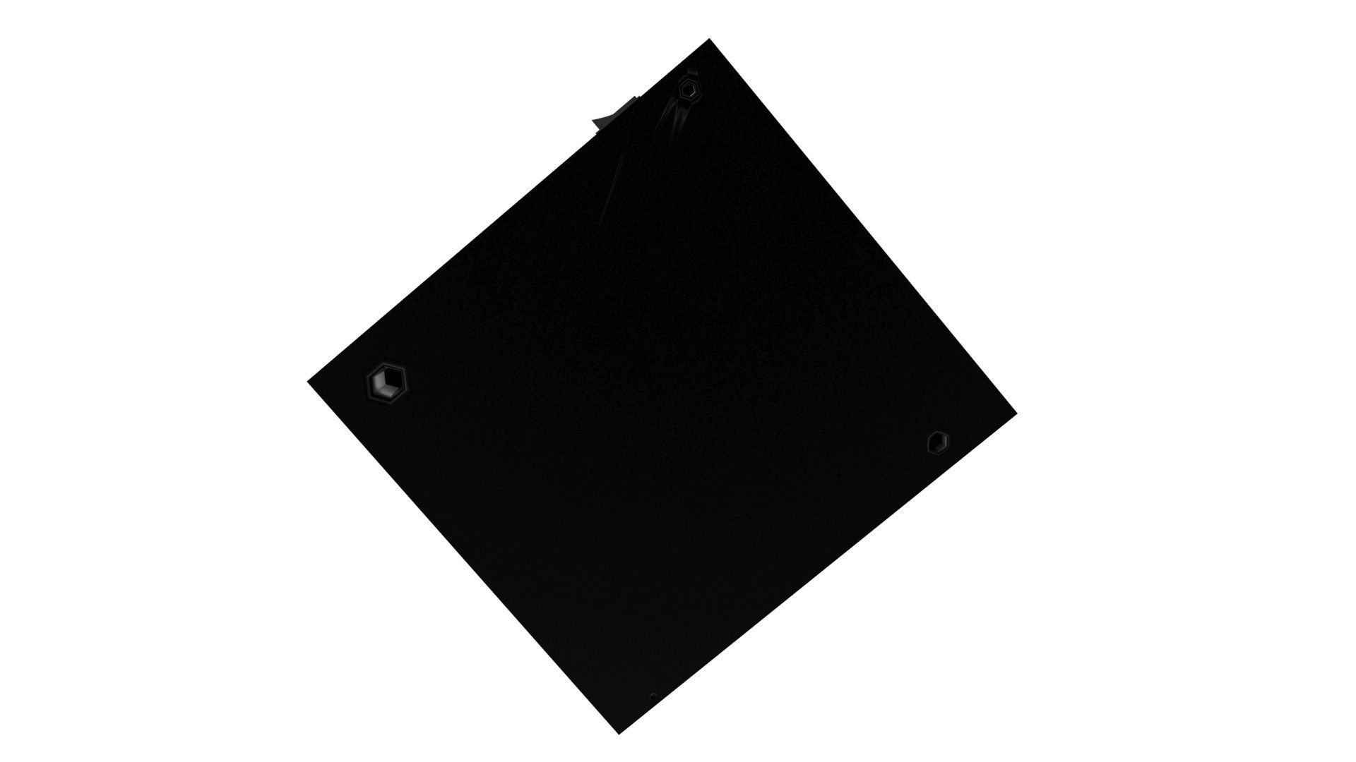 Black Power Supply Unit 3D model_4