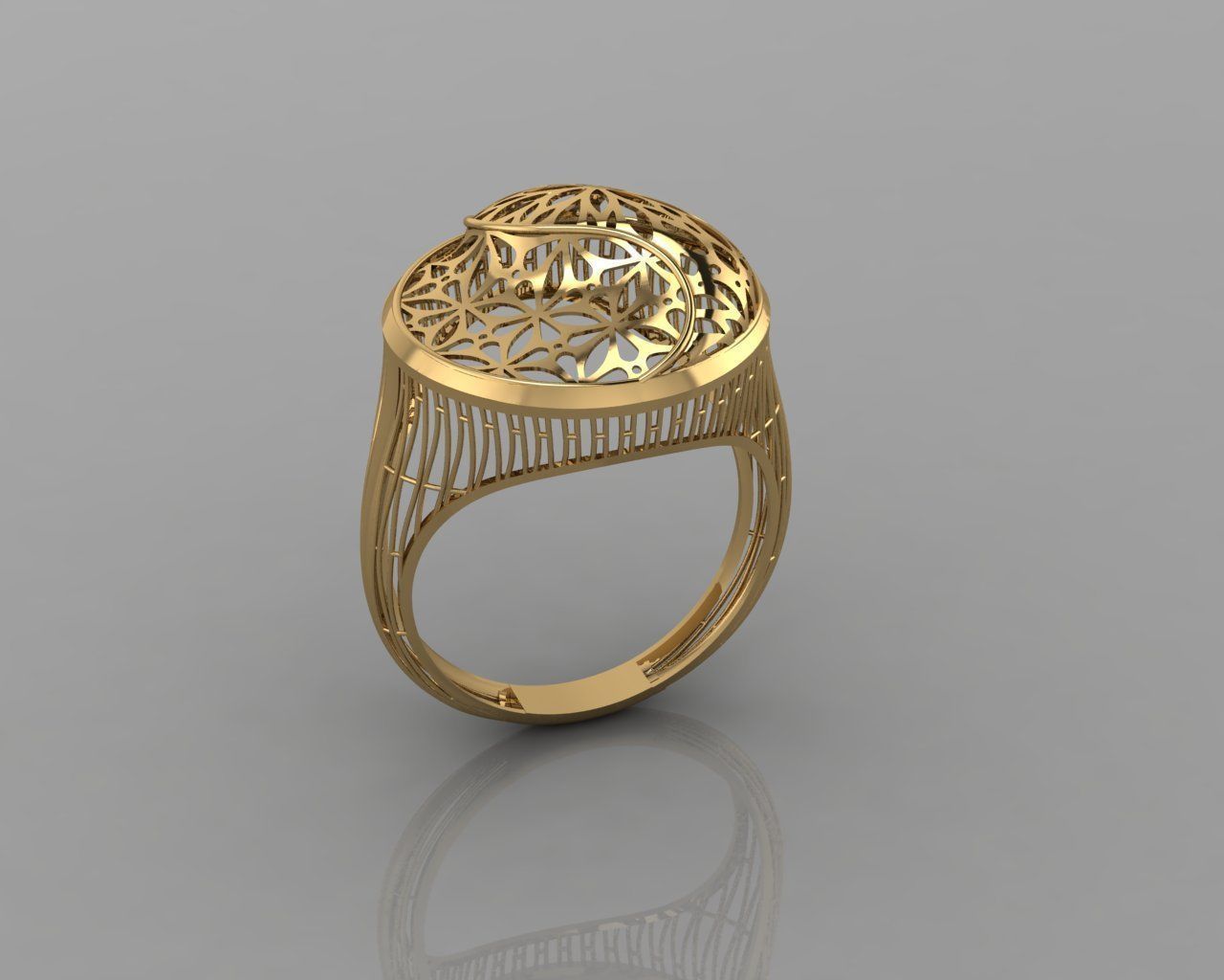 turtorial ring 3D print model_10