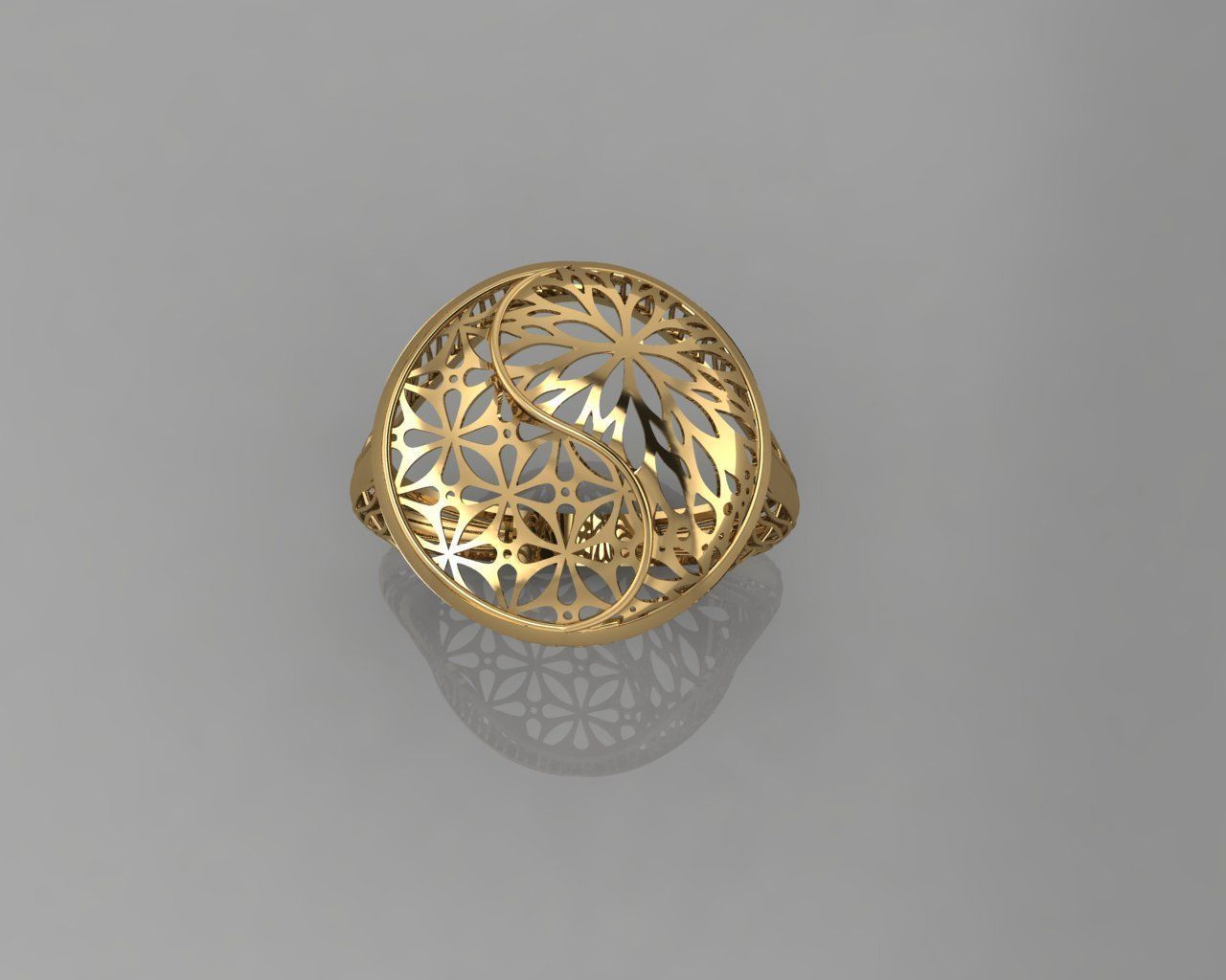 turtorial ring 3D print model_12