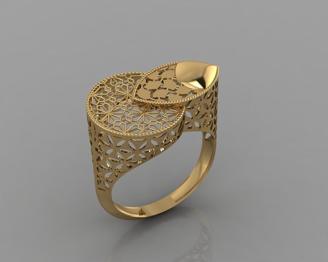 turtorial ring 3D print model_5