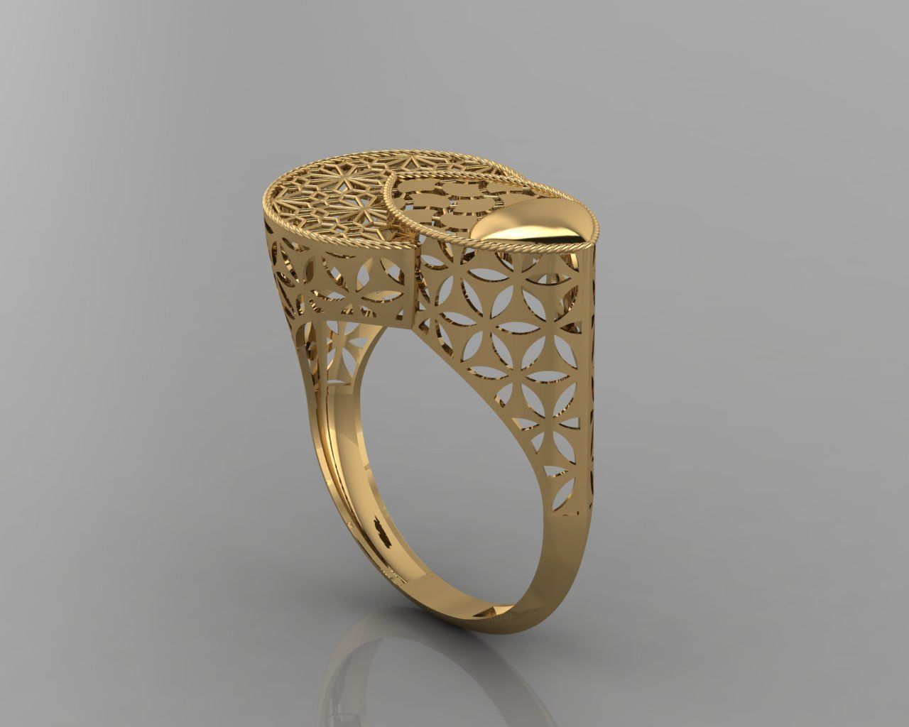 turtorial ring 3D print model_10
