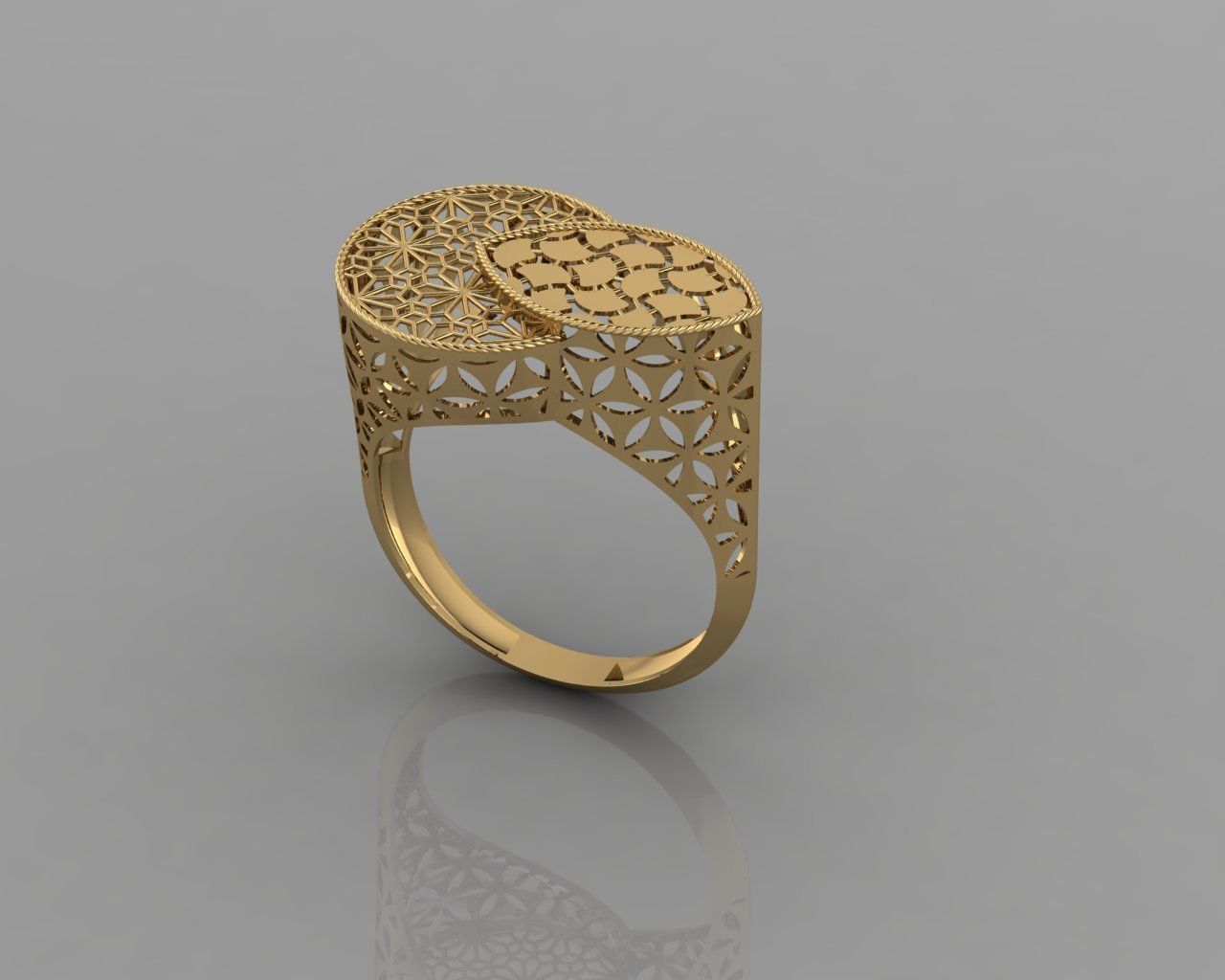 turtorial ring 3D print model_13