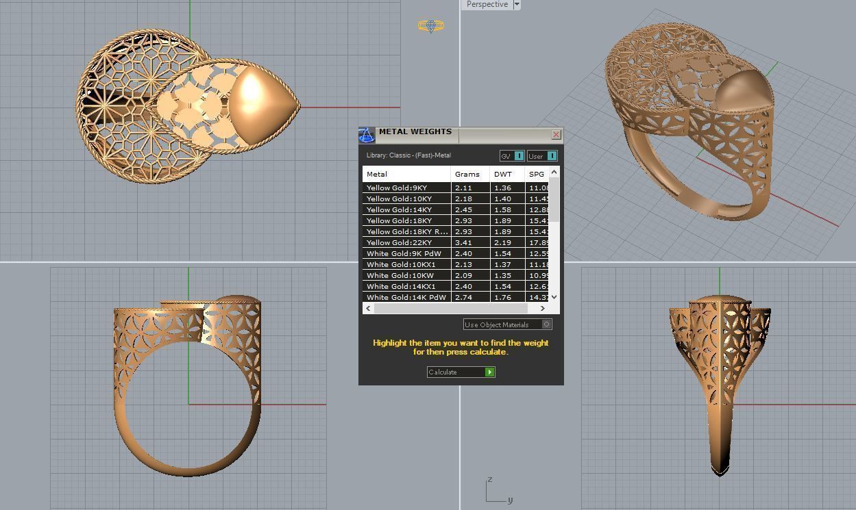 turtorial ring 3D print model_11