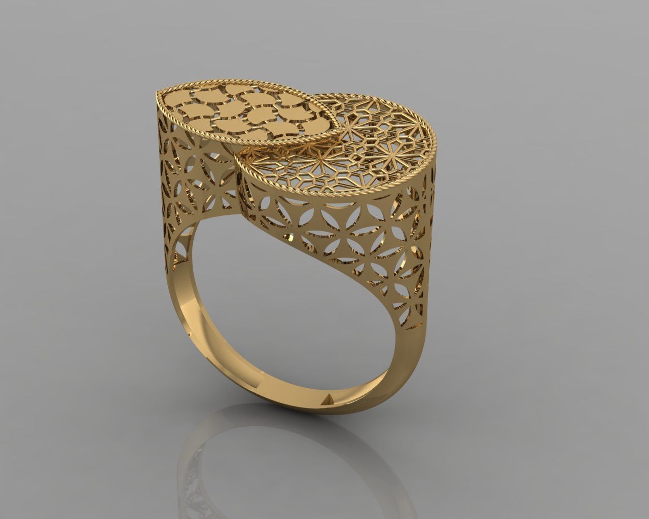 turtorial ring 3D print model_7