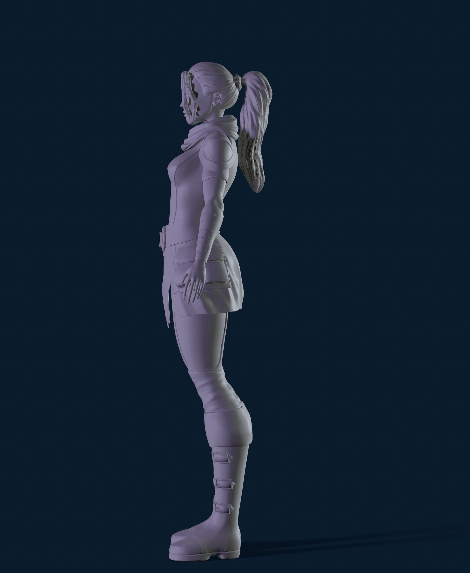 High poly 3D Enchantress 3D model  3D model_11