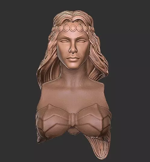 Crysania Mythic Legions Head 3D print model_0